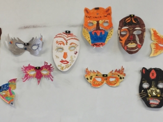 Les masques - première étape Les masques - première étape