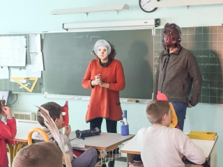 Les masques - première étape Les masques - première étape