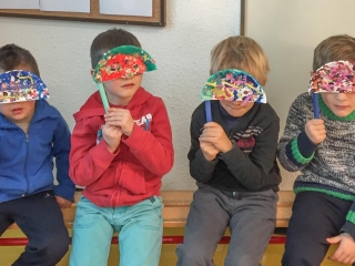 Les masques - première étape Les masques - première étape