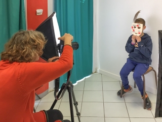 Les masques - première étape Les masques - première étape