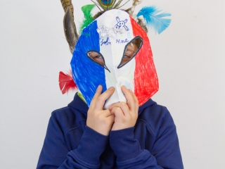 Les masques - première étape Les masques - première étape