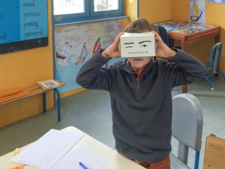 Les masques - première étape Les masques - première étape